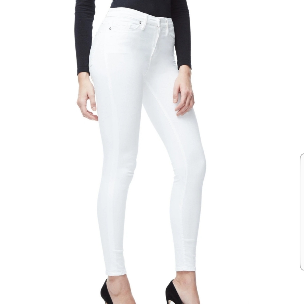 Good American white denim